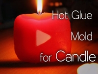 instructables Ludvic Hot Glue Mould for Candles